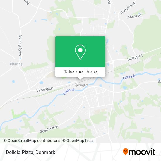 Delicia Pizza map