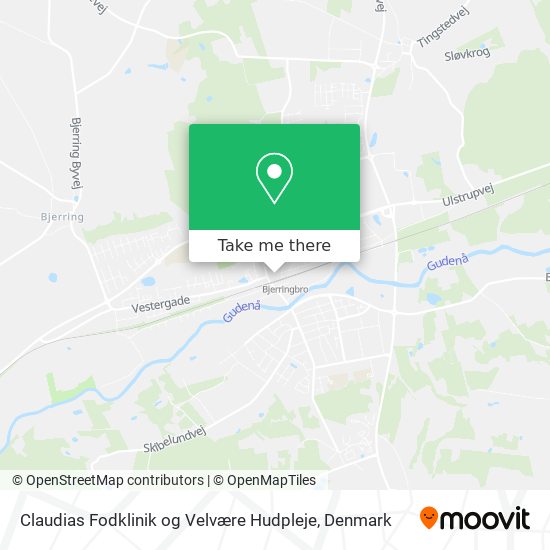 Claudias Fodklinik og Velvære Hudpleje map