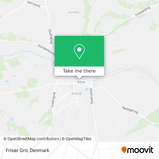 Frisør Gro map