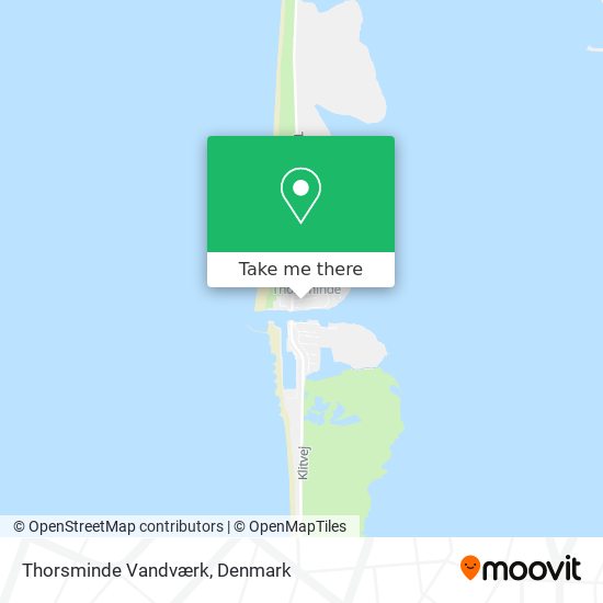 Thorsminde Vandværk map