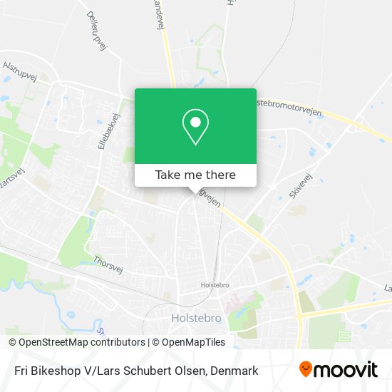Fri Bikeshop V / Lars Schubert Olsen map