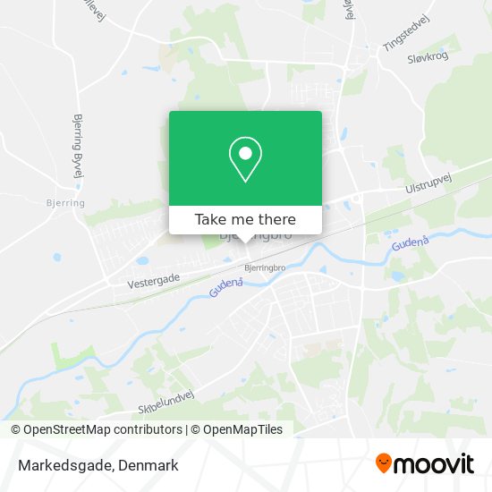 Markedsgade map