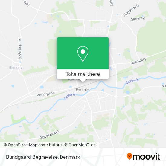 Bundgaard Begravelse map