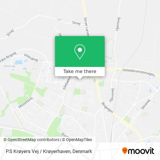 P.S Krøyers Vej / Krøyerhaven map