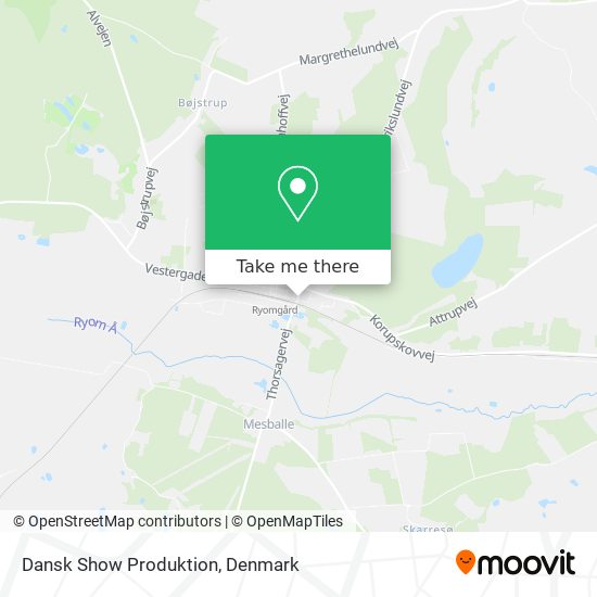 Dansk Show Produktion map