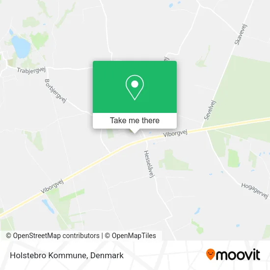 Holstebro Kommune map