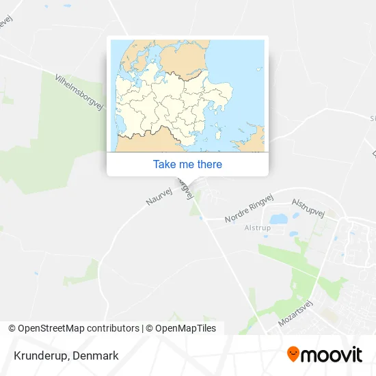 Krunderup map