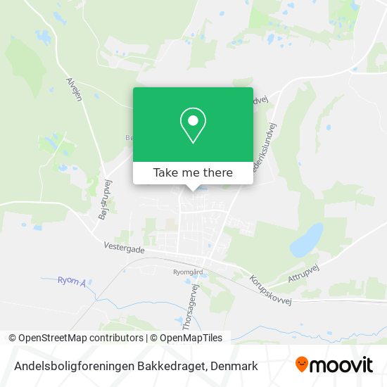 Andelsboligforeningen Bakkedraget map