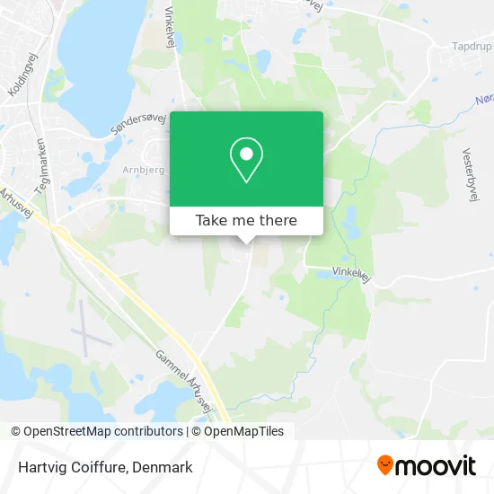 Hartvig Coiffure map