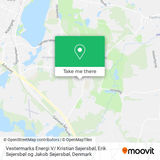 Vestermarks Energi V/ Kristian Sejersbøl, Erik Sejersbøl og Jakob Sejersbøl map