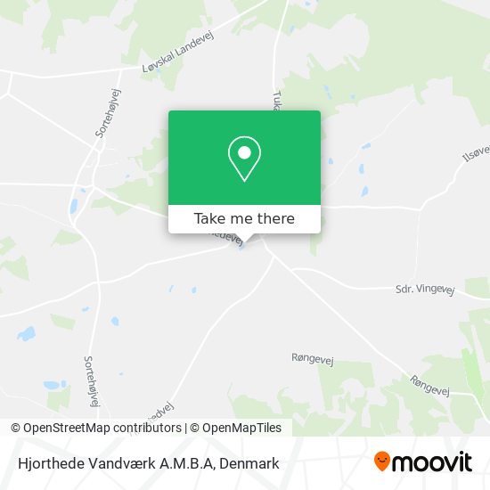 Hjorthede Vandværk A.M.B.A map