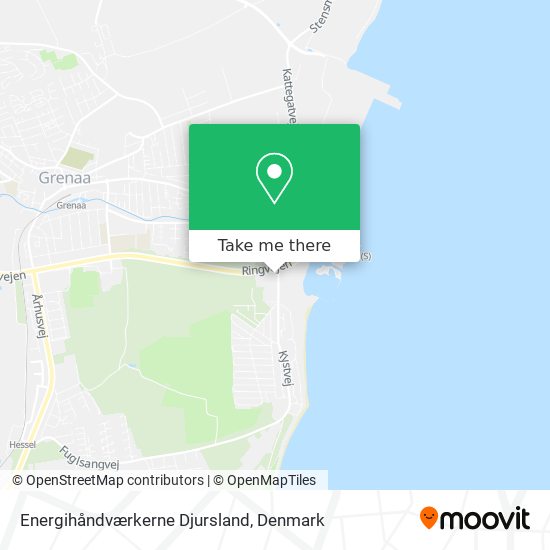 Energihåndværkerne Djursland map