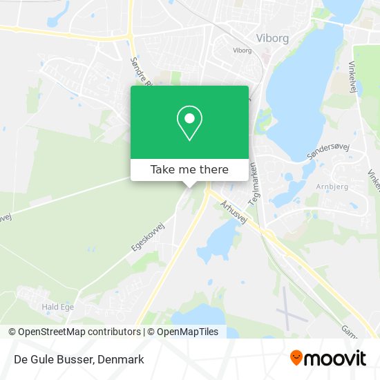 De Gule Busser map