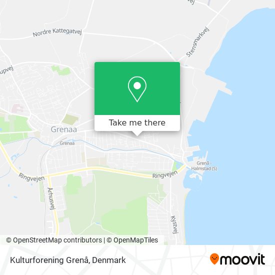 Kulturforening Grenå map