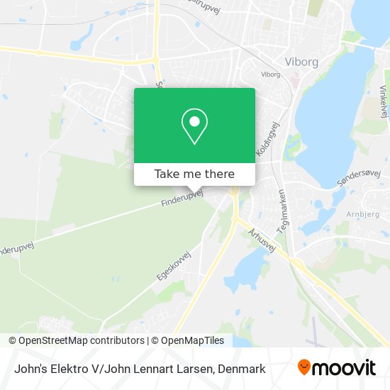 John's Elektro V / John Lennart Larsen map