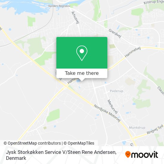Jysk Storkøkken Service V / Steen Rene Andersen map
