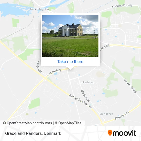 Graceland Randers map