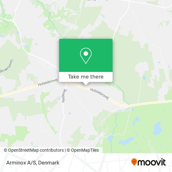 Arminox A/S map