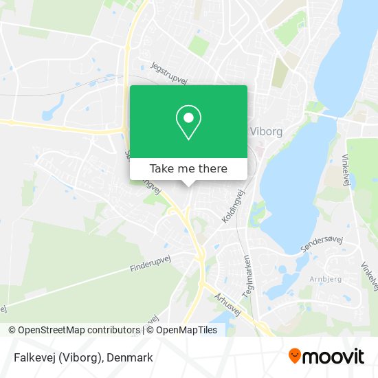 Falkevej (Viborg) map