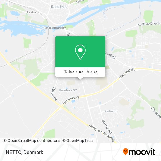 NETTO map