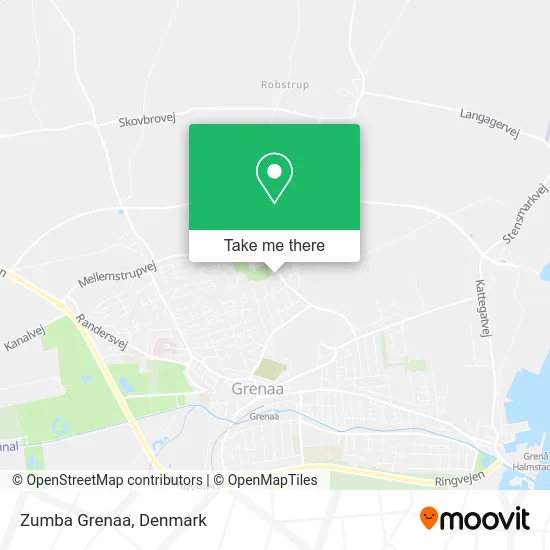 Zumba Grenaa map