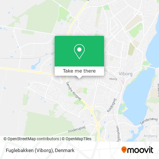 Fuglebakken (Viborg) map
