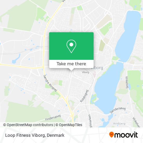 Loop Fitness Viborg map