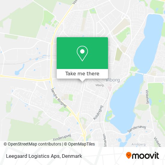 Leegaard Logistics Aps map