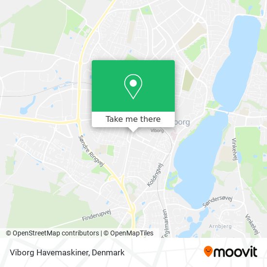 Viborg Havemaskiner map