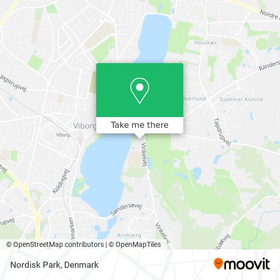 Nordisk Park map