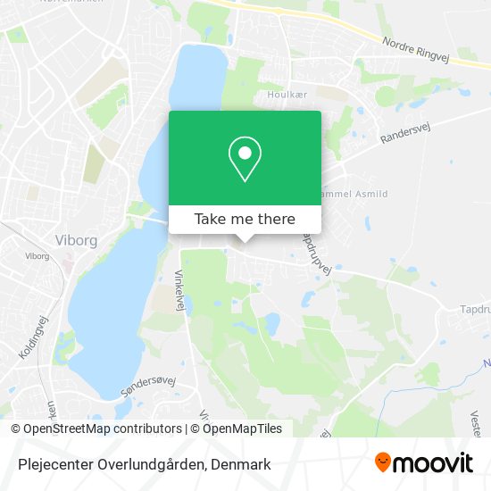 Plejecenter Overlundgården map