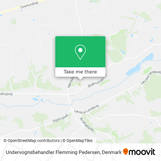 Undervognsbehandler Flemming Pedersen map