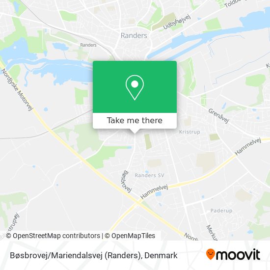 Bøsbrovej / Mariendalsvej (Randers) map