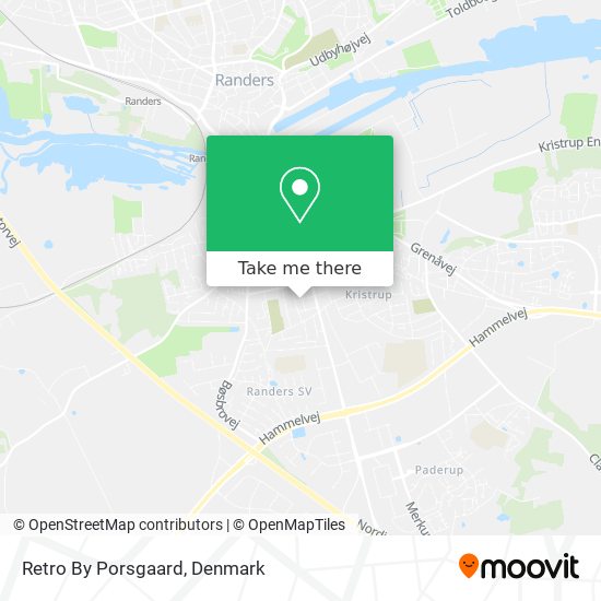 Retro By Porsgaard map