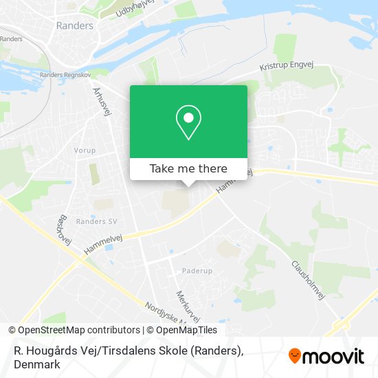 R. Hougårds Vej / Tirsdalens Skole (Randers) map