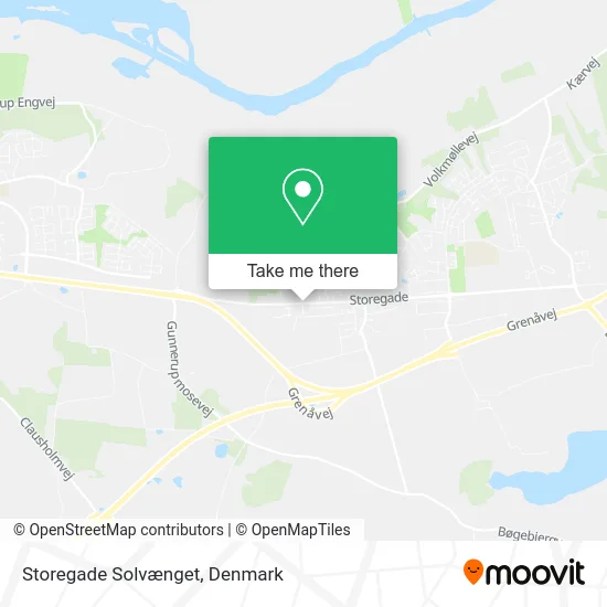 Storegade Solvænget map