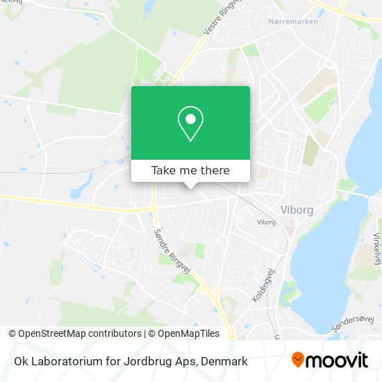Ok Laboratorium for Jordbrug Aps map