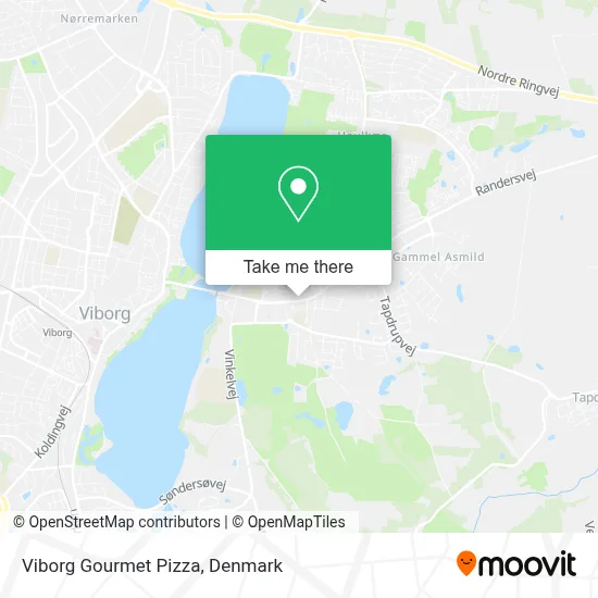 Viborg Gourmet Pizza map