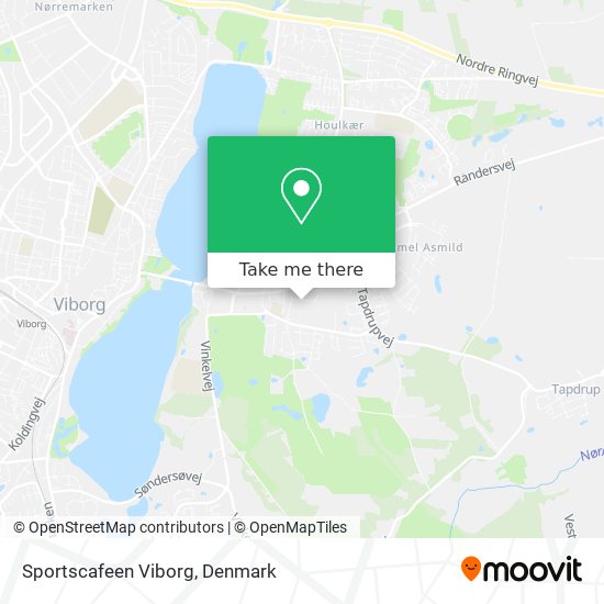 Sportscafeen Viborg map