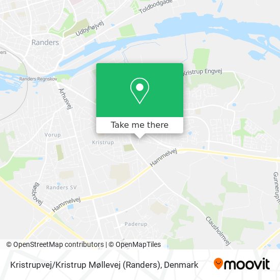 Kristrupvej / Kristrup Møllevej (Randers) map