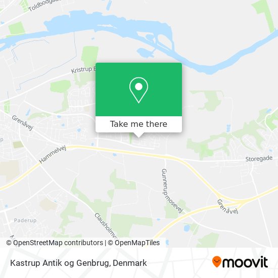 Kastrup Antik og Genbrug map