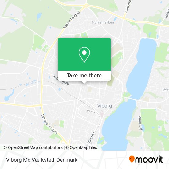 Viborg Mc Værksted map