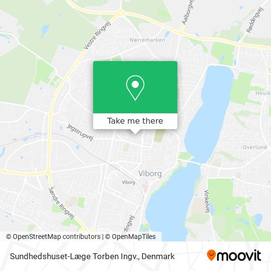 Sundhedshuset-Læge Torben Ingv. map