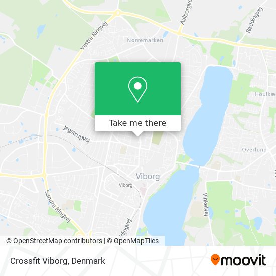 Crossfit Viborg map
