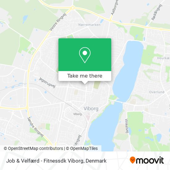 Job & Velfærd - Fitnessdk Viborg map