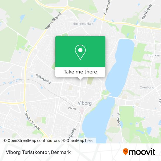 Viborg Turistkontor map