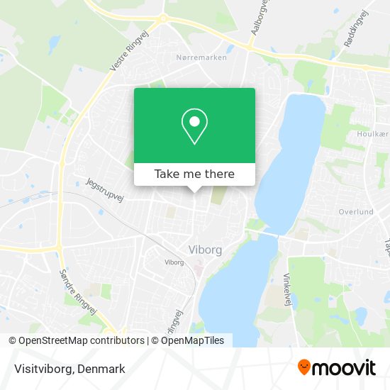 Visitviborg map