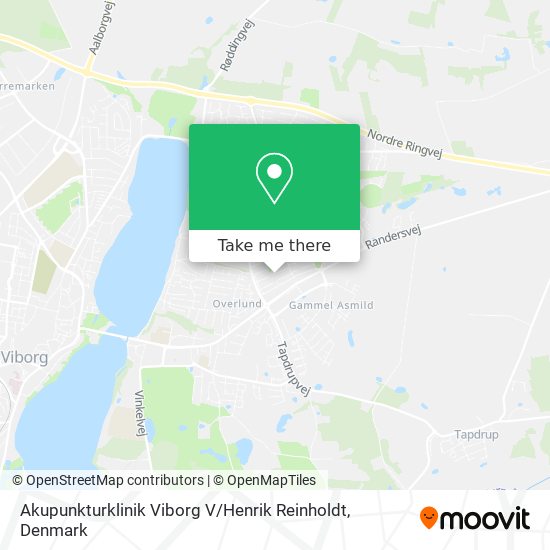 Akupunkturklinik Viborg V / Henrik Reinholdt map