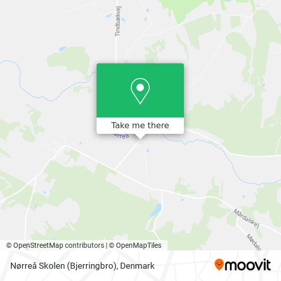 Nørreå Skolen (Bjerringbro) map