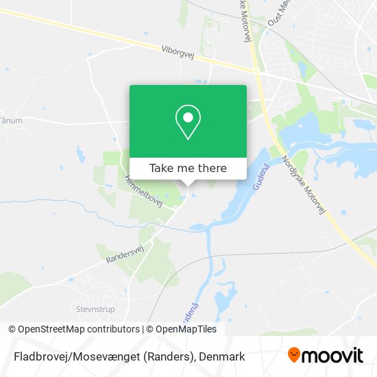 Fladbrovej / Mosevænget (Randers) map